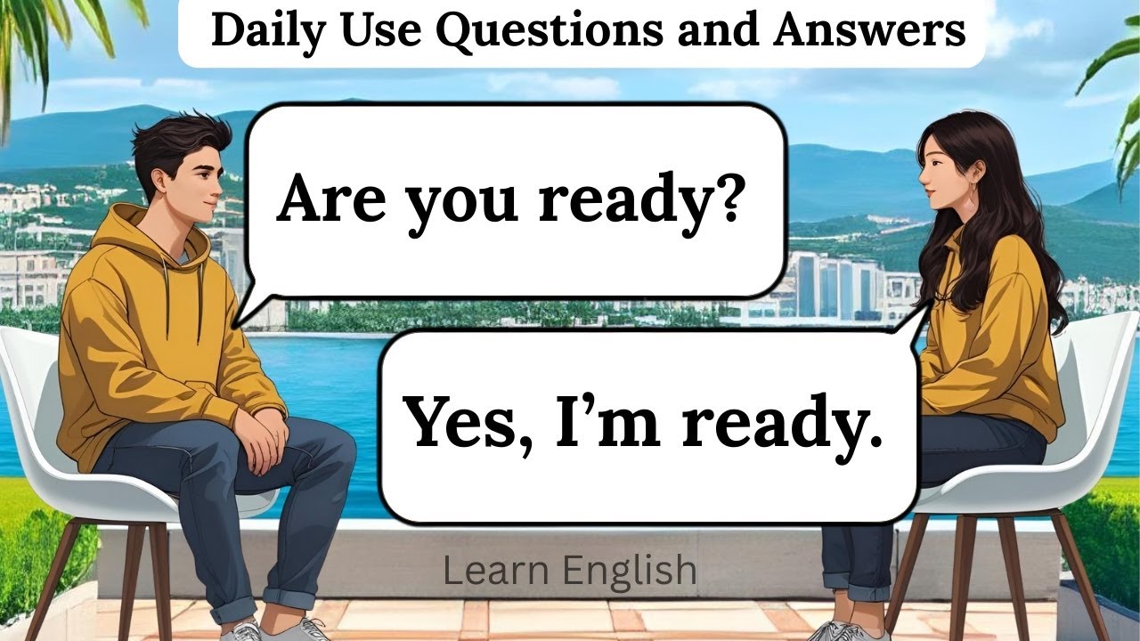✅ 2000 Common Questions and Answers in English | English Conversation Practice for Beginners