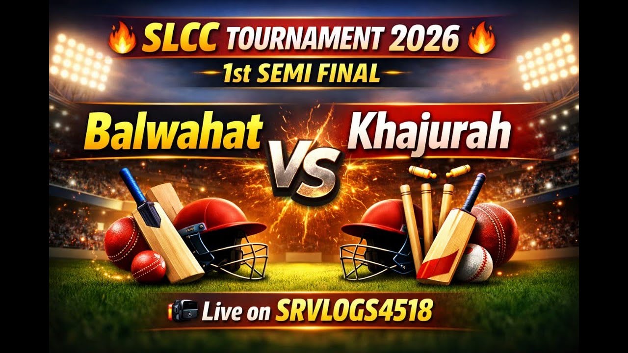 SLCC Tournament 2026 | 1st Semi Final | Balwahat vs Khajurah