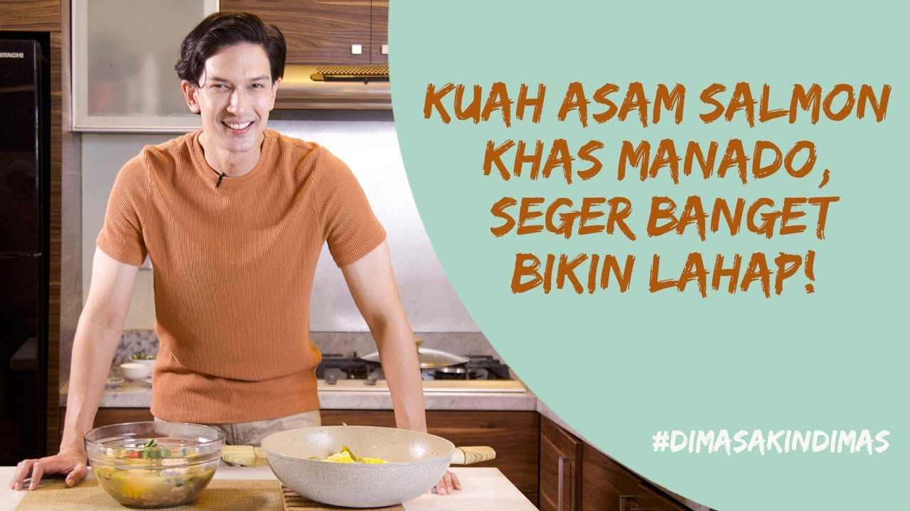 KUAH ASAM SALMON KHAS MANADO, SEGERRRNYA BIKIN LAHAAAP!