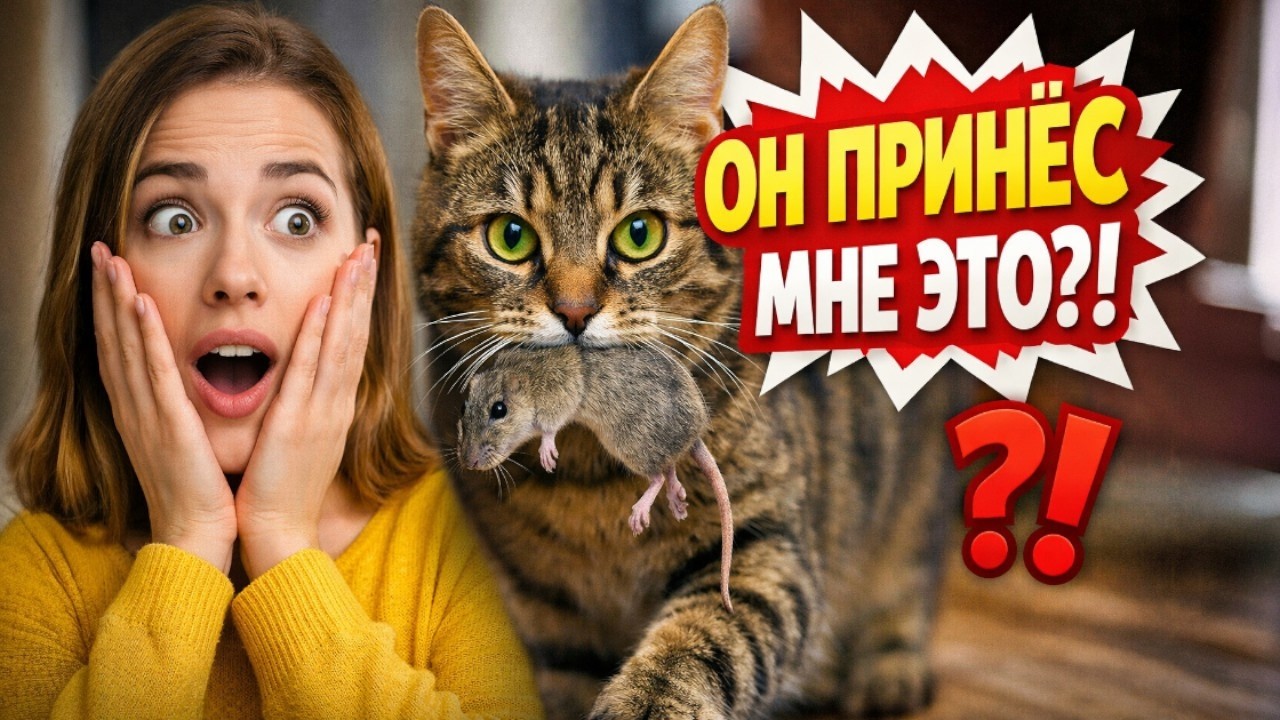 Почему кот приносит вам добычу — причина вас удивит