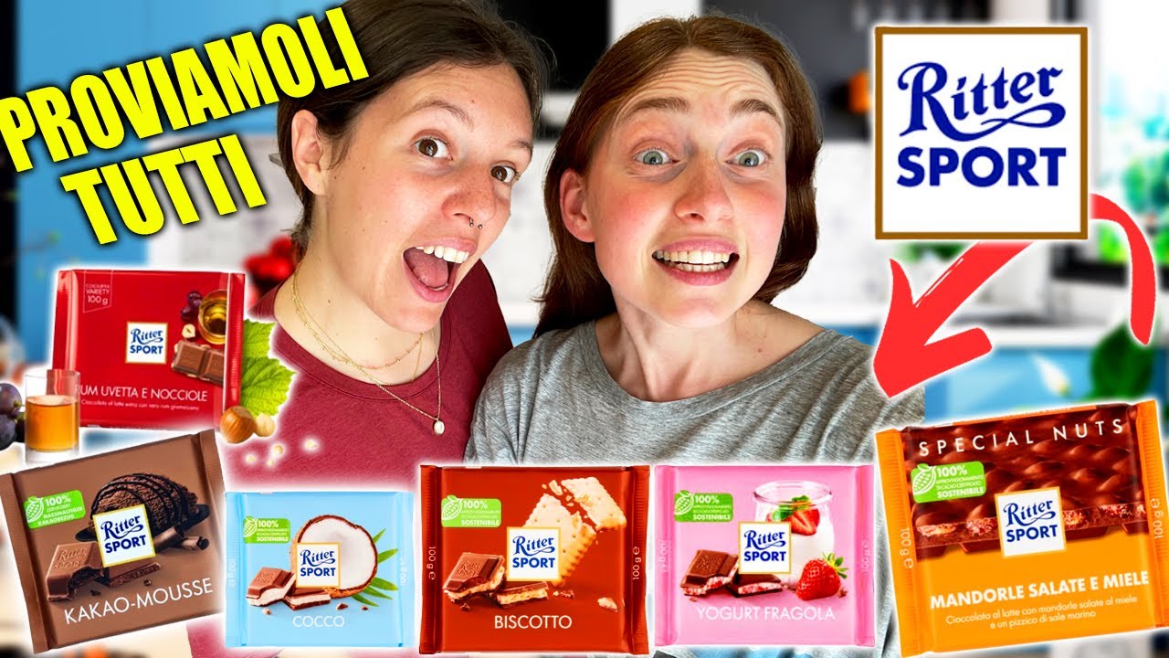 TESTIAMO tutti i RITTER SPORT del supermercato 🍫