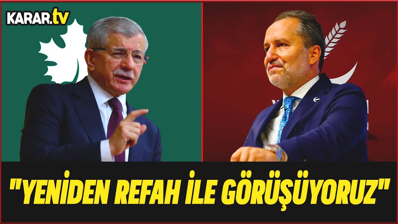 Davutoğlu: &ldquo;Yeniden Refah ile G&ouml;r&uuml;ş&uuml;yoruz&rdquo; &ndash; T&uuml;rkiye&rsquo;de Yeni Alternatif Kapıda mı?