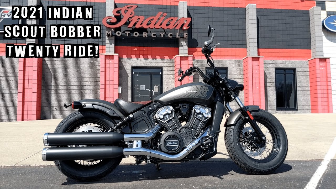 2021 Indian Scout Bobber Twenty Ride