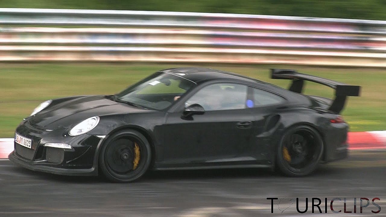 2015 Porsche 991 GT3 RS testing hard on the Nürburgring!