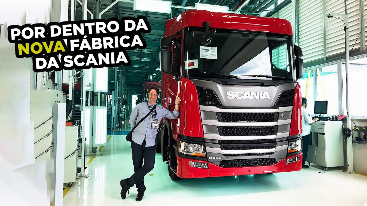 👨‍🏭Por dentro da nova Fábrica SCANIA: Veja com a gente onde nascem os novos Caminhões Scania 2019