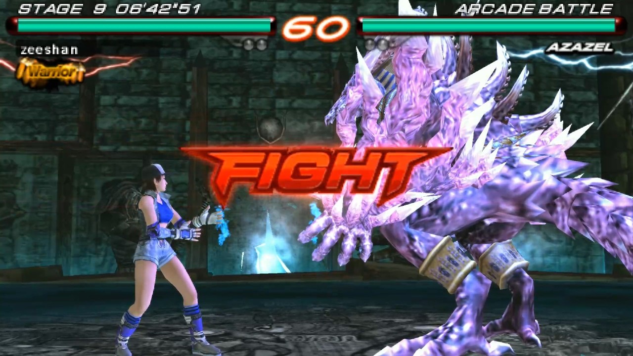 UNSTOPPABLE ASUKA | Tekken 6 Arcade Mode Gameplay + Azazel Fight #gaming #tekken