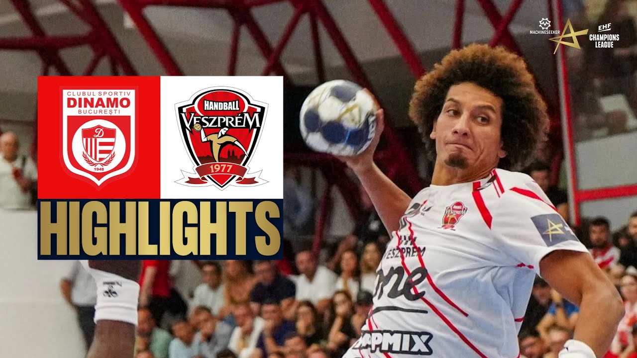 Dinamo Bucuresti 🆚 One Veszprém HC | HIGHLIGHTS | Machineseeker EHF Champions League 2025/26