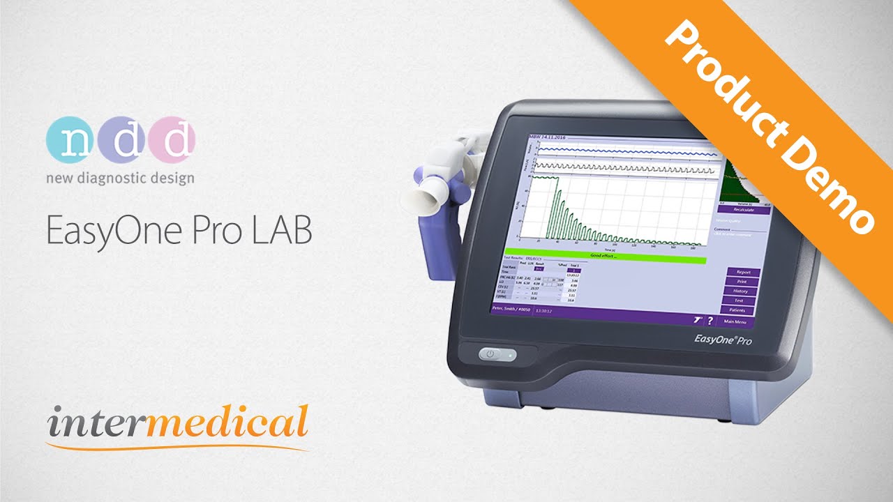 EasyOne Pro LAB Portable DLCO & Lung Function Testing System - Promotional Video