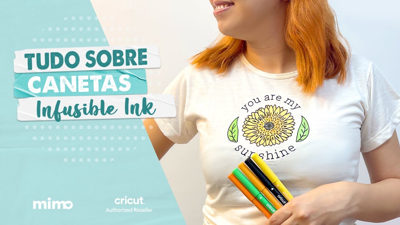 Como Personalizar com Caneta de Sublimação? Linha Infusible Ink Cricut