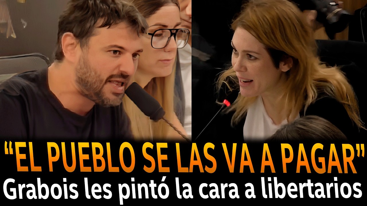 GRABOIS se plantó en el congreso contra los LIBERTARIOS por los glaciares
