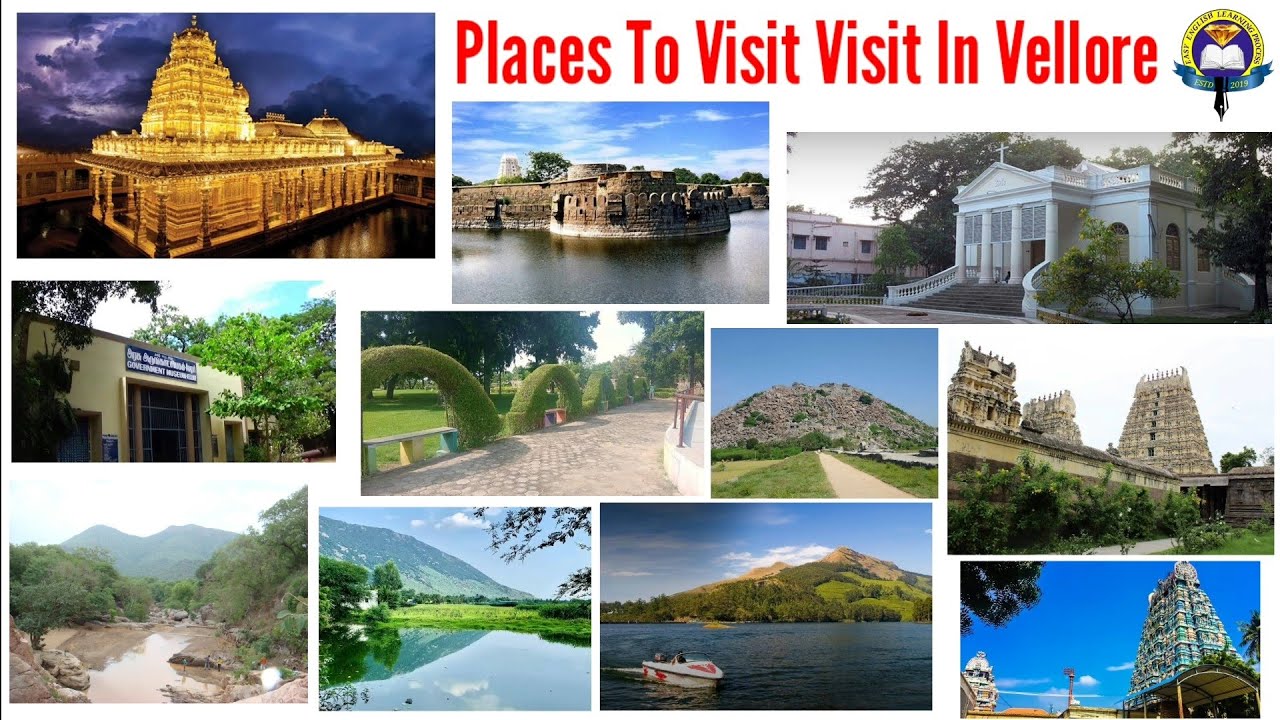 Places To Visit Visit In Vellore | Tamil Nadu | English Vocabulary | Easy English Learning Process