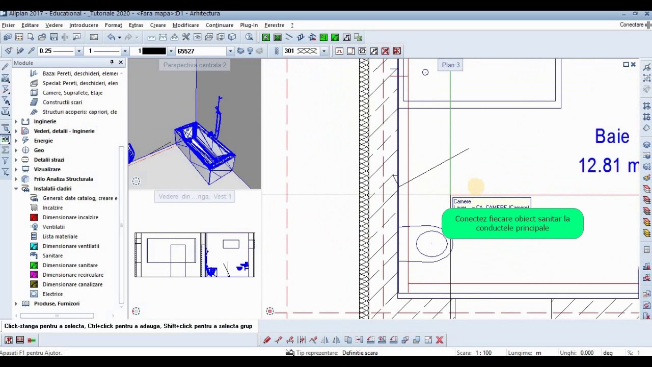 Tutorial05 Instalatii sanitare