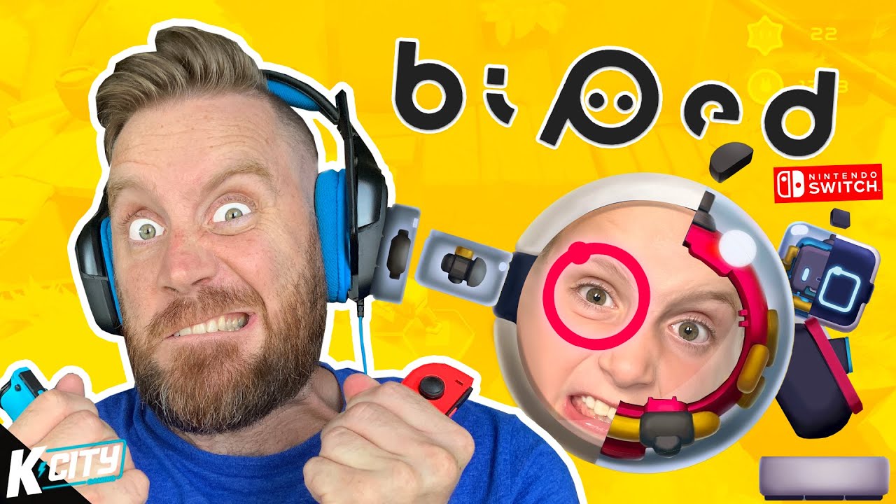 BIPED is Driving us cRAzY! (Nintendo Switch Family Battle) K-CITY GAMING