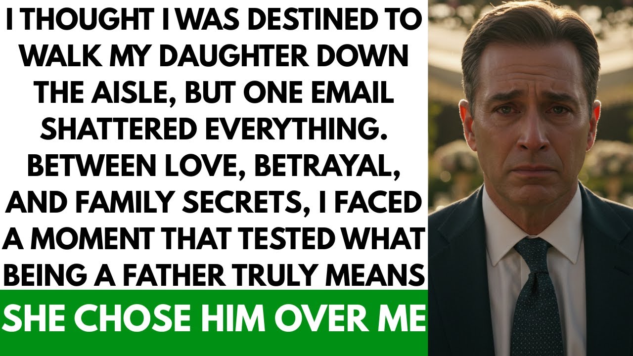 I Prepared to Walk My Daughter Down the Aisle — Then Found Out She Chose Her Stepdad Instead