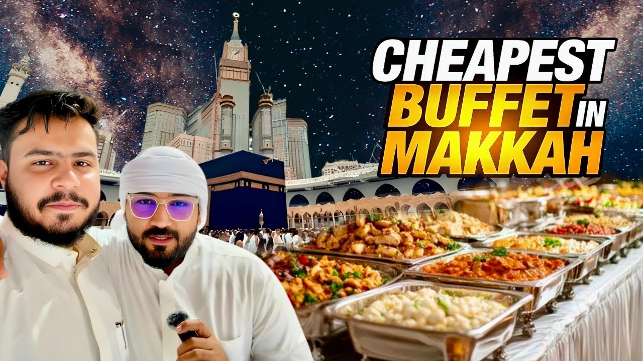 Ramadan budget friendly buffet in Makkah 🕋 | Monal Pakistani restaurant | limited offer.