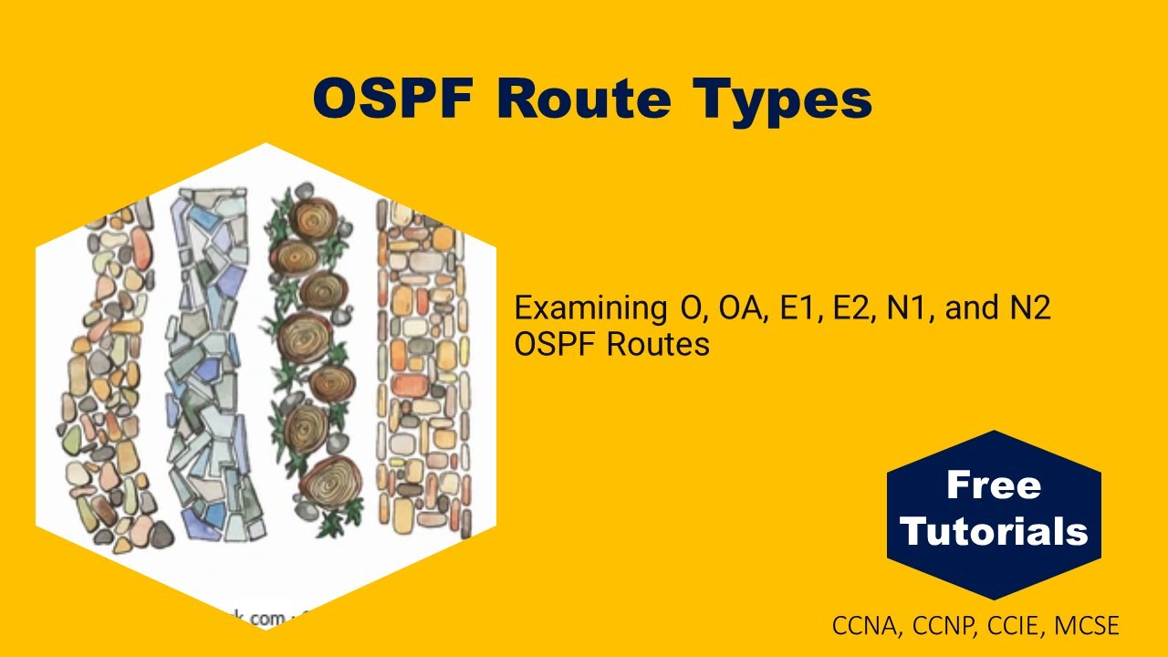OSPF Route Types | Free Tutorial
