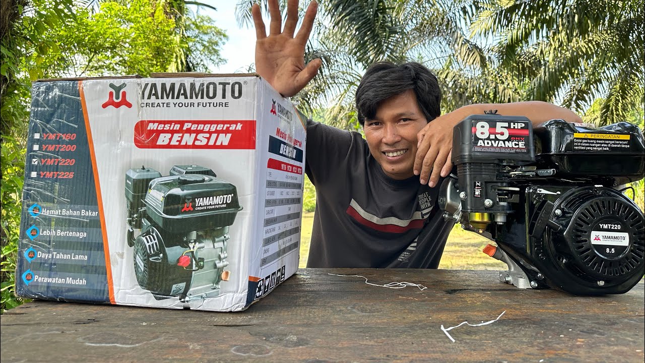 Beli mesin ketinting yamamoto 1 jutaan murah untuk ngebolang di sunggai???
