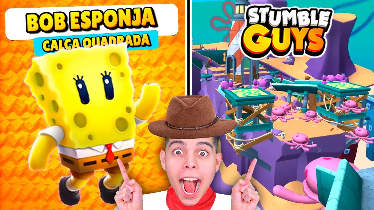 Entrei na dimensão secreta do BOB ESPONJA!