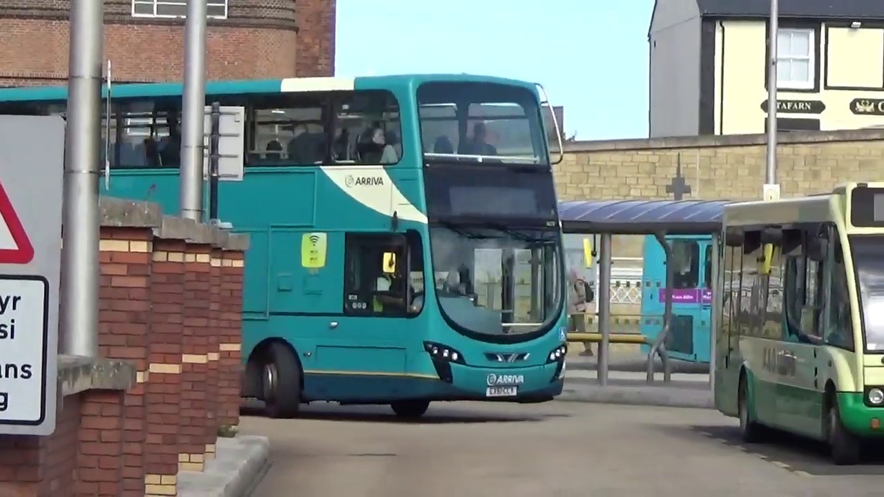 Buses of Wales 2019-Rhyl Bus Station Arriva Dart/Enviro 400/Volvo