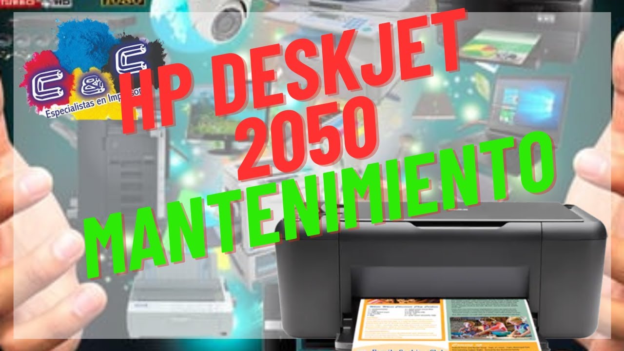 HP DesKjet 2050. Desarmado. Desmontado. Mantenimiento. BIEN EXPLICADO
