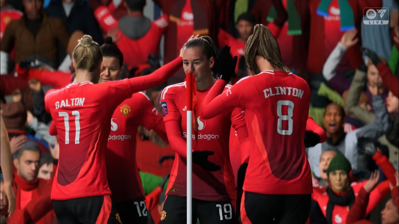 FC 25 | Manchester Utd vs. Aston Villa | Barclays WSL | PS5 Gameplay