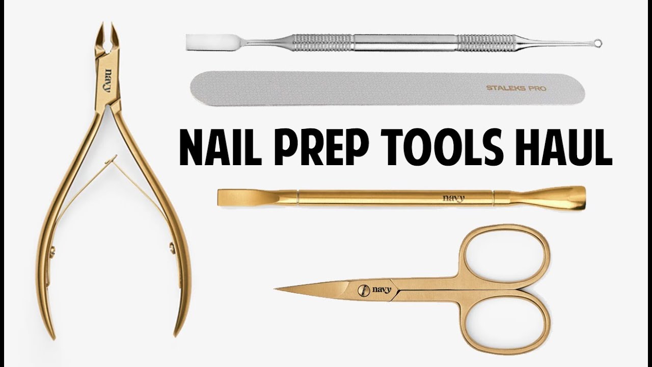 NAIL PREP TOOLS HAUL | Navy Pro Tools, Staleks Tools