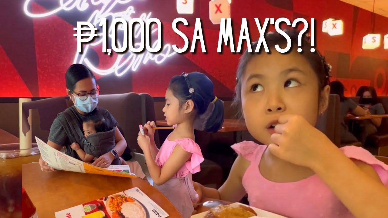 Ano'ng Mararating ng ₱1,000 sa Max's Restaurant? Alamin sa video na 'to! | ₱1,000 Challenge