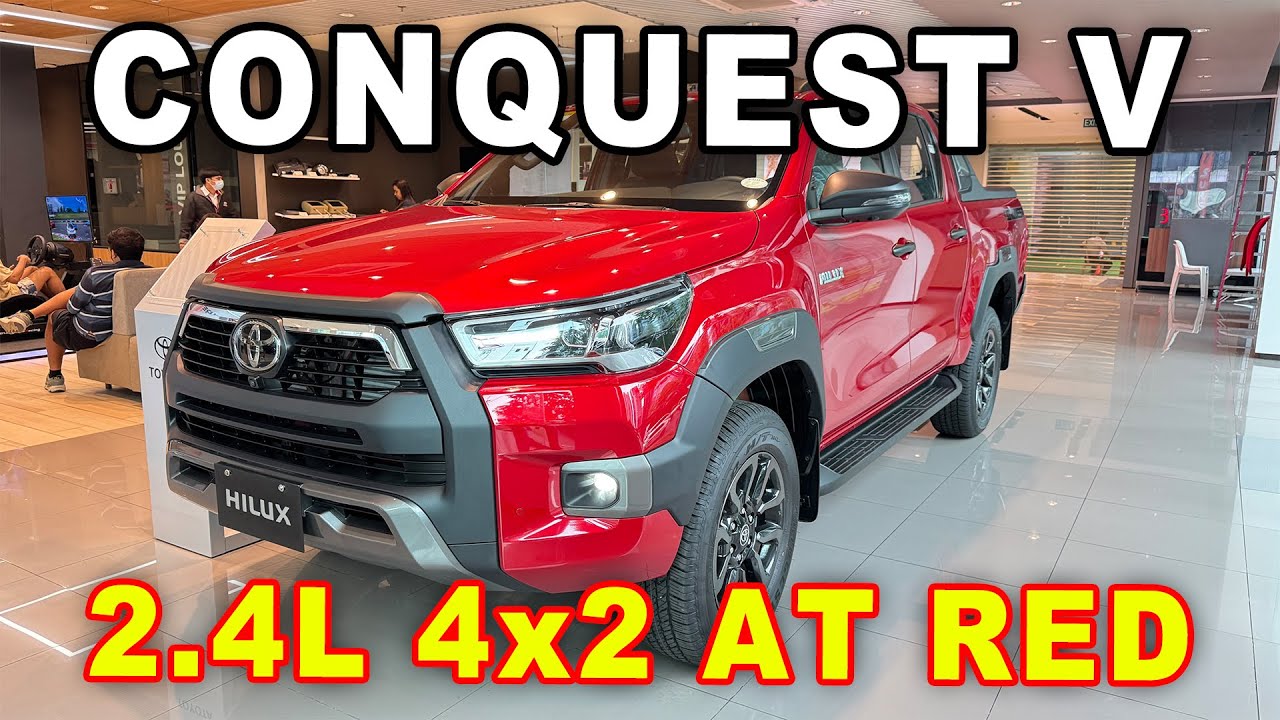 2025 HILUX 2.4L CONQUEST 4x2 A/T V Emotional Red