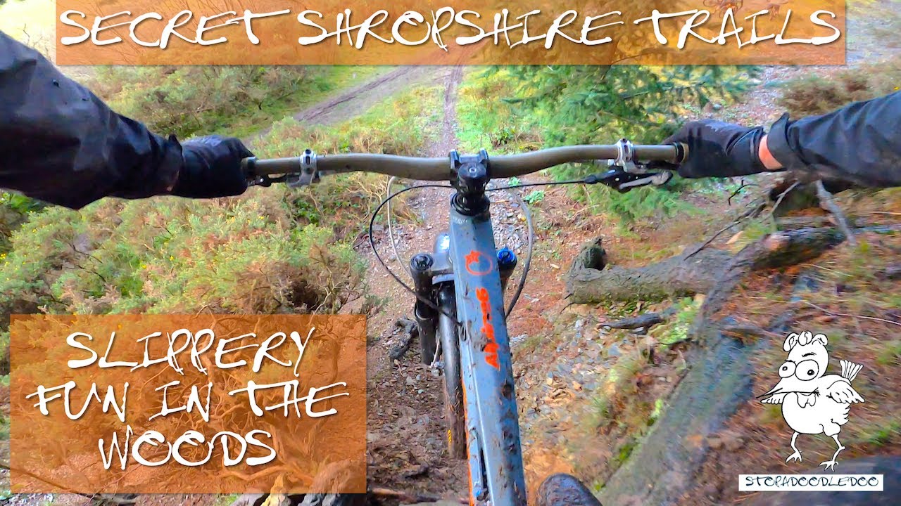 Riding awesome secret trails in Shropshire
