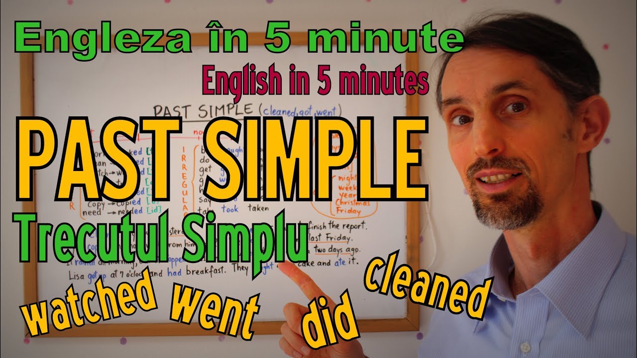 Lectii Gramatica Engleza - PAST SIMPLE / Trecutul Simplu - English Grammar Lessons