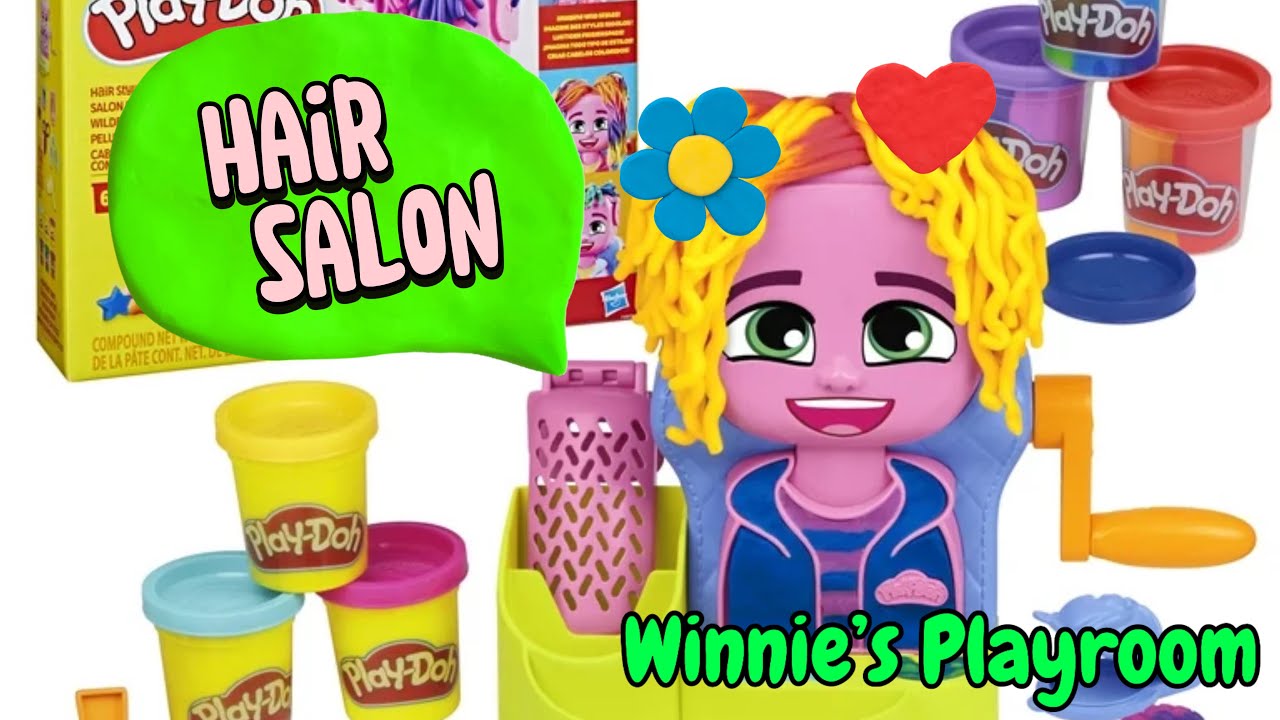 Let&rsquo;s Play Play-Doh Hair Stylin' Salon!