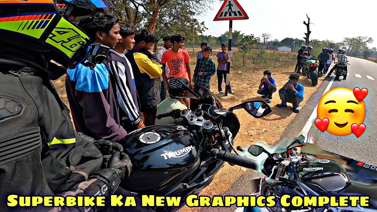 Rourkela Ride Pe Hm Log ka sath bhute bura huaa 😤// Finally Larx ka bike New Graphics Complete 🥰