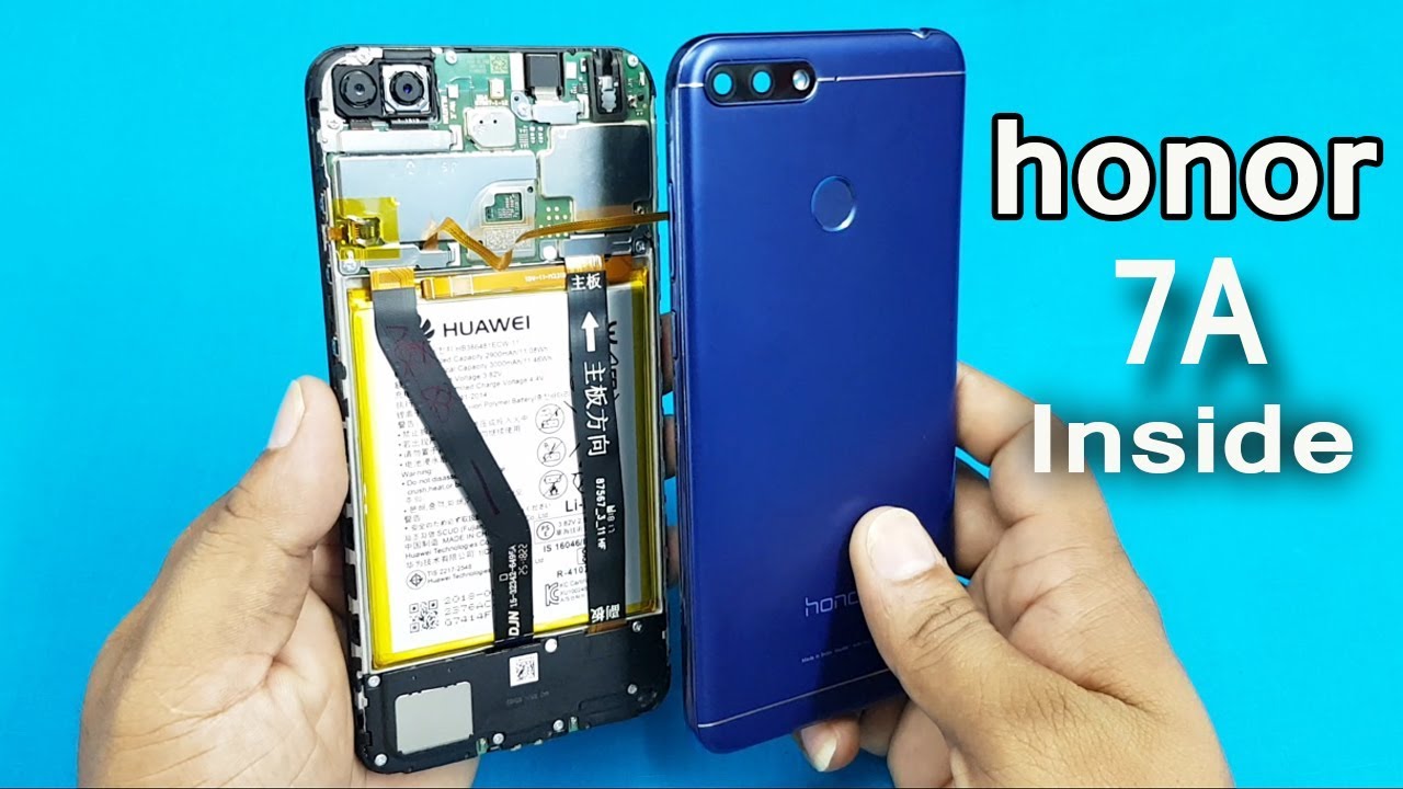 Huawei Honor 7A Teardown || Honor 7A Disassembly || How to Open all Internal Parts of  Honor 7A