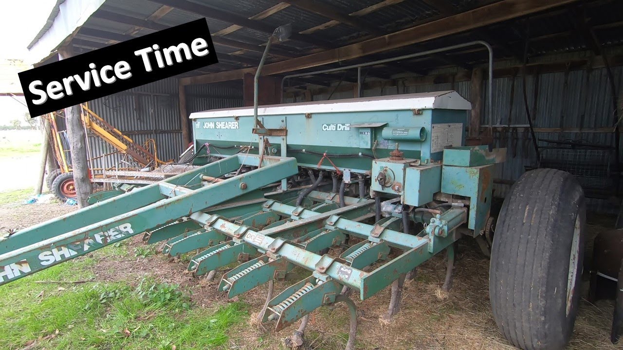 Getting The John Shearer J Series Culti Drill Ready For Sowing