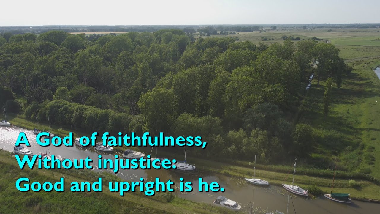 A God of Faithfulness (Ascribe Greatness) [with lyrics for congregations]