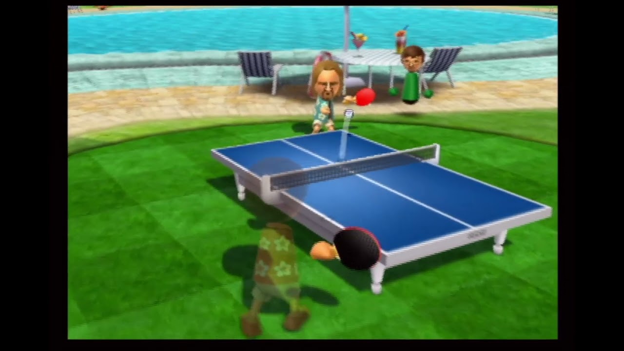 卓球界の不文律は適用されますか？〔Wii Sports Resort〕熟練度433 プロ卓球選手になりたい⑩