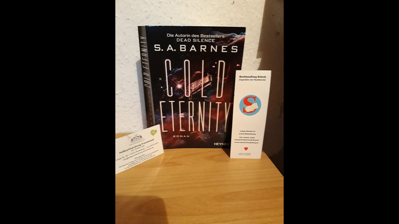 Esses literarischer Salon: "Cold Eternity" v. S.A. Barnes 
