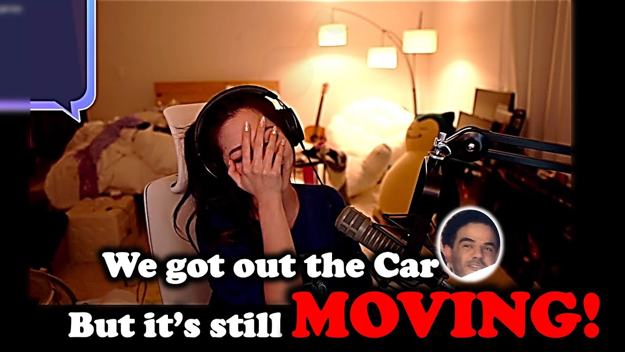 Fuslie got to DRIVE Buddha's Car BUT almost DID NOT END WELL