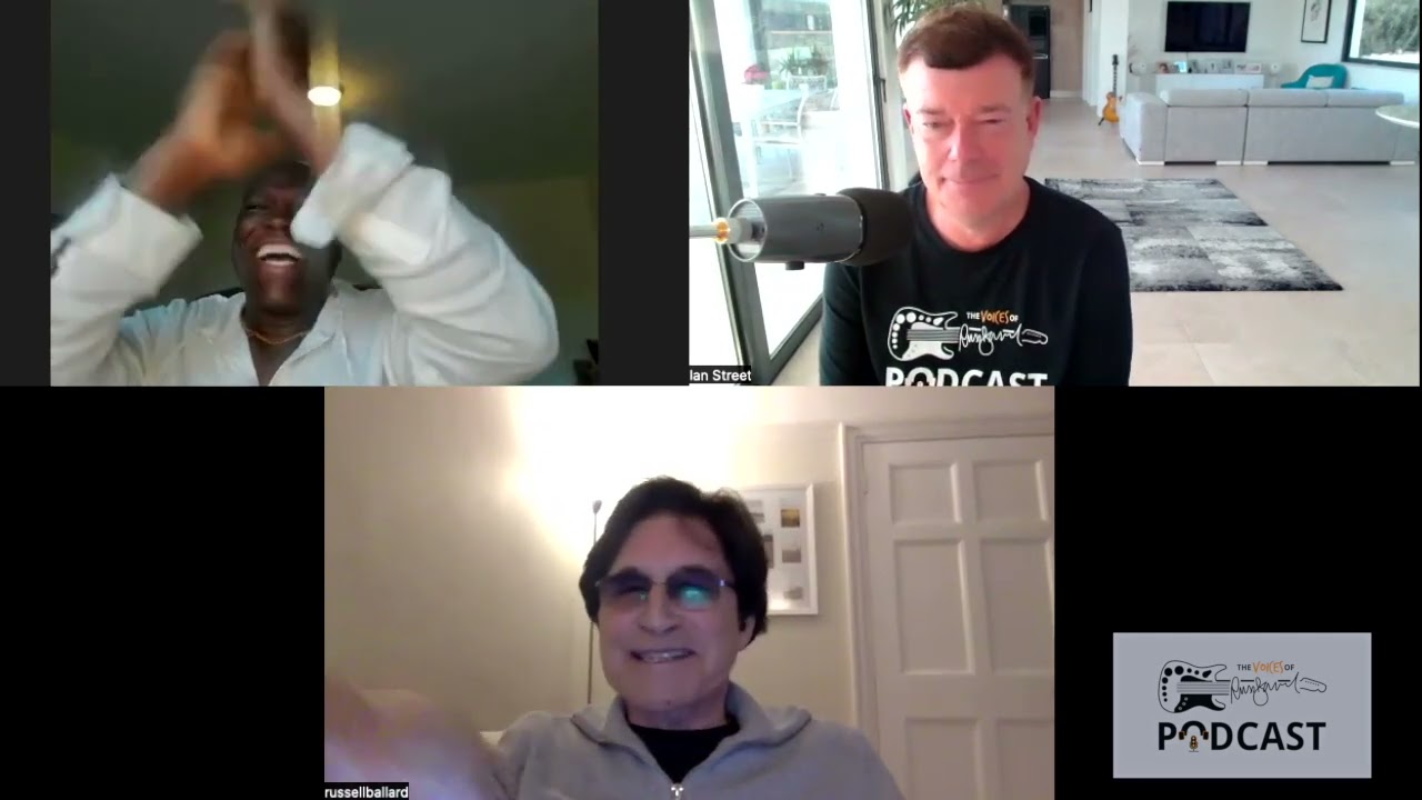 Episode 36 (Video Version)  The Voices of Russ Ballard Podcast, Ray Greene in conversation with Russ