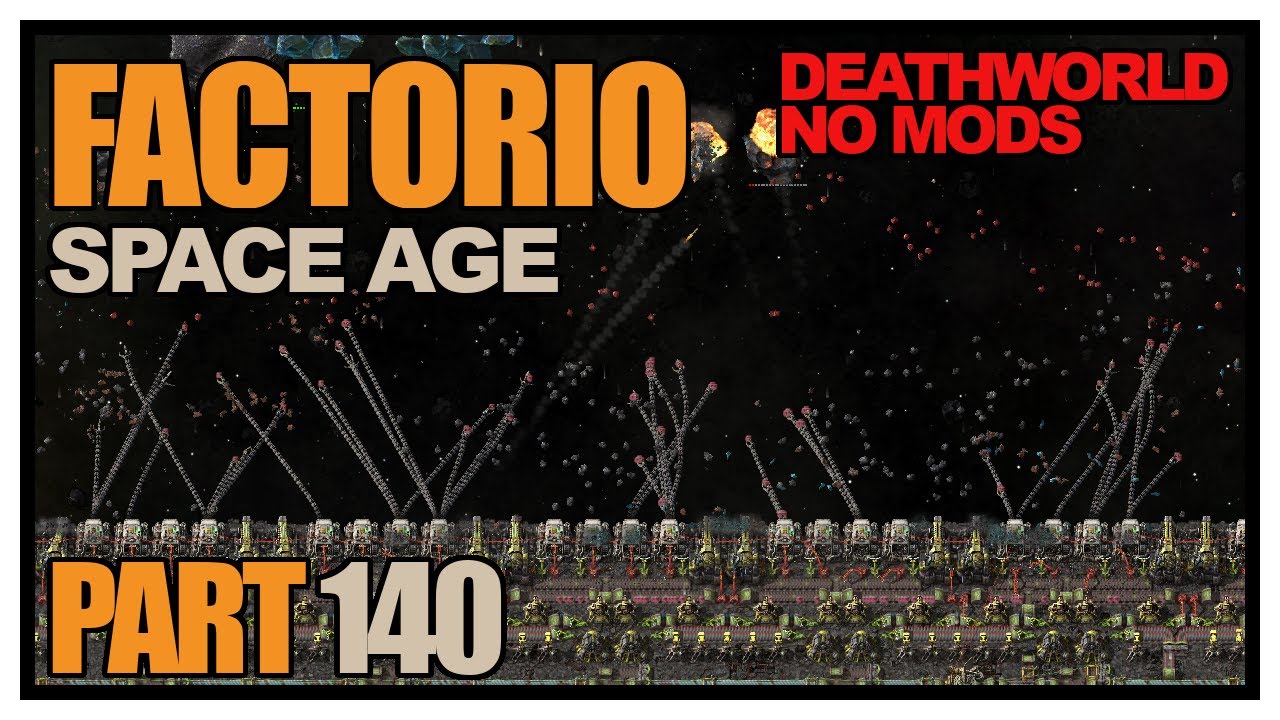 Factorio Space Age - Episode 140 - Legendary Carbon Fiber?! (Deathworld, no mods)