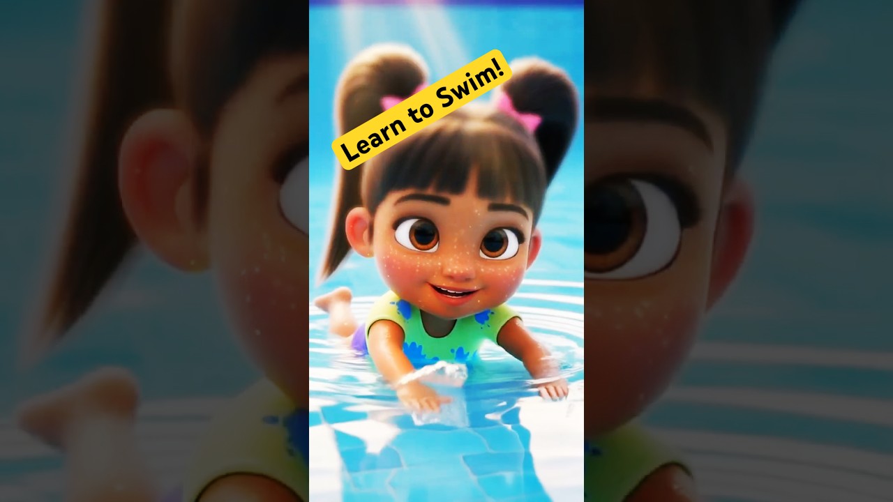 Let’s Swim with Mimi! | Beginner Swim Lessons for Kids | TwinPower Adventures 