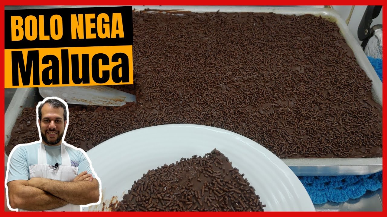 BOLO NEGA MALUCA FÁCIL SEM BATEDEIRA E LIQUIDIFICADOR - Bolo de chocolate fácil | BORA DE RECEITA