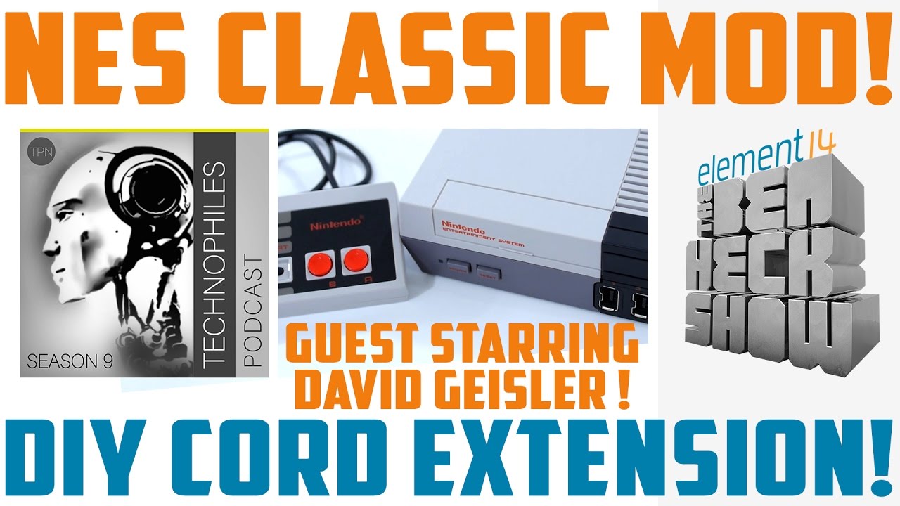 Nintendo Classic Edition Teardown with David of Technophiles