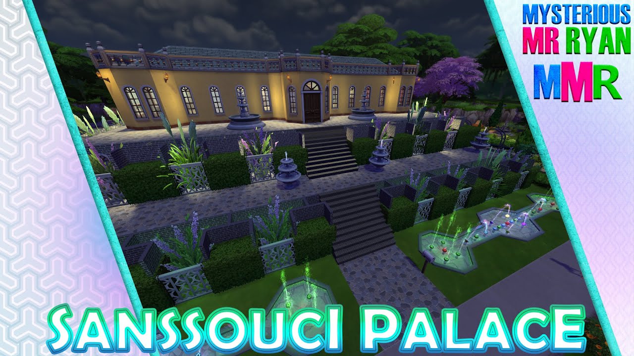 Mysterious Mr Ryan - The Sims 4 - Sanssouci Palace Build