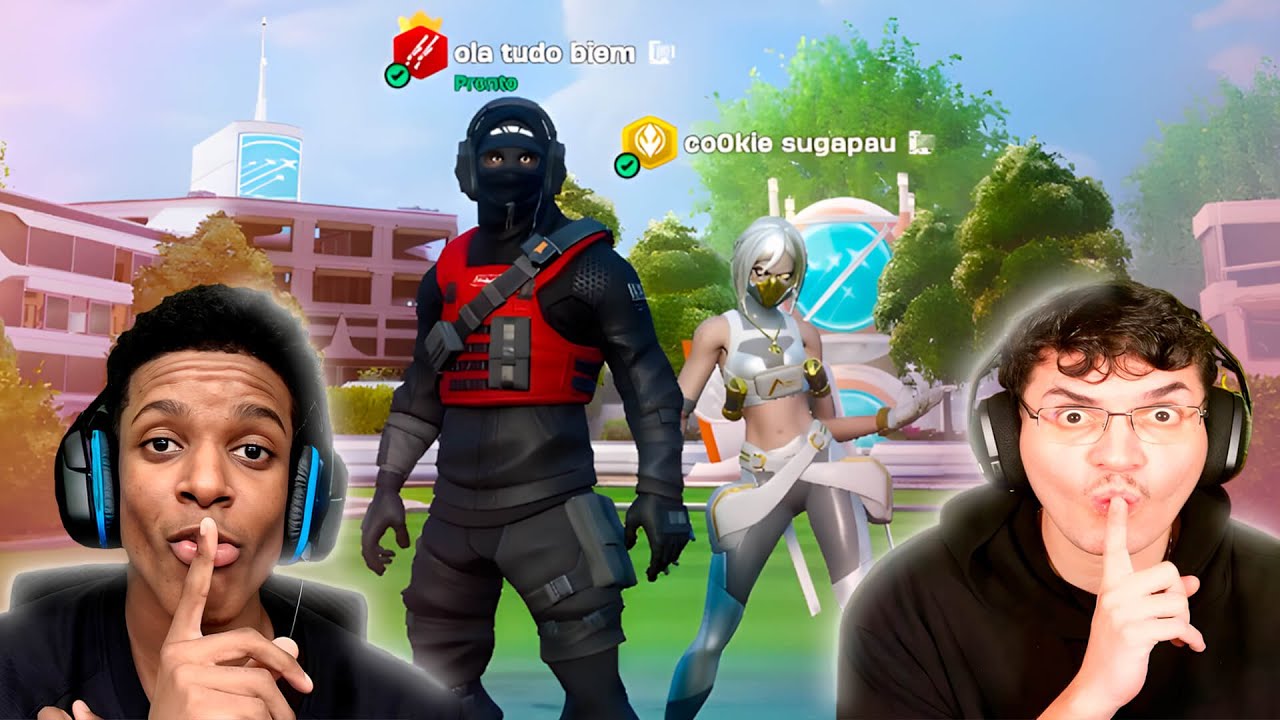 O DUO MAIS ESPERADO: AURA + EGO | Fortnite