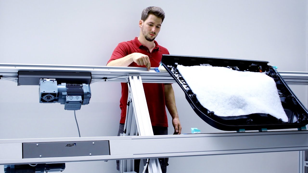 F&ouml;rdertechnik ohne Schutzzaun Einhausungen vom Hersteller ASP AUTOMATION