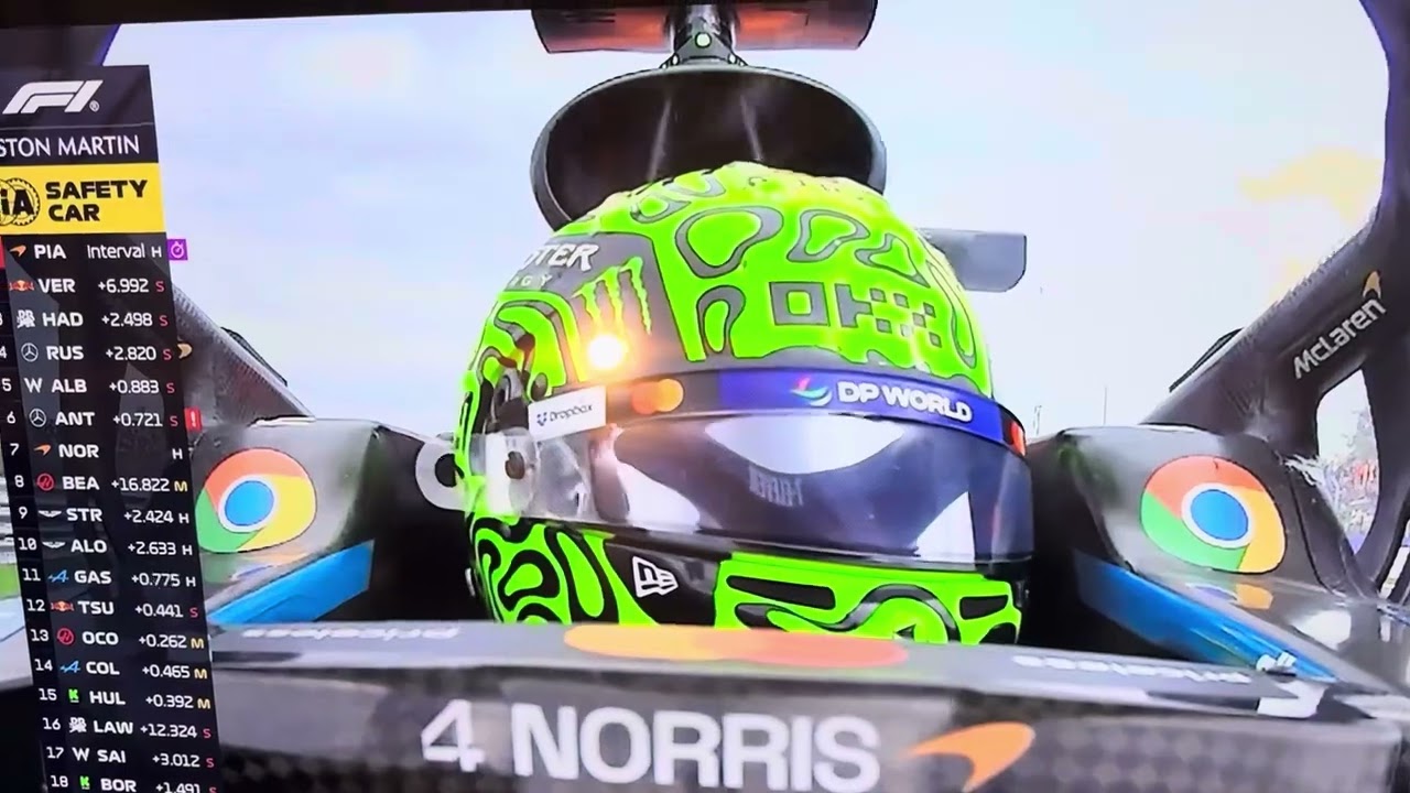 Lando Norris Engine Failure on Lap 65 Zandvoort