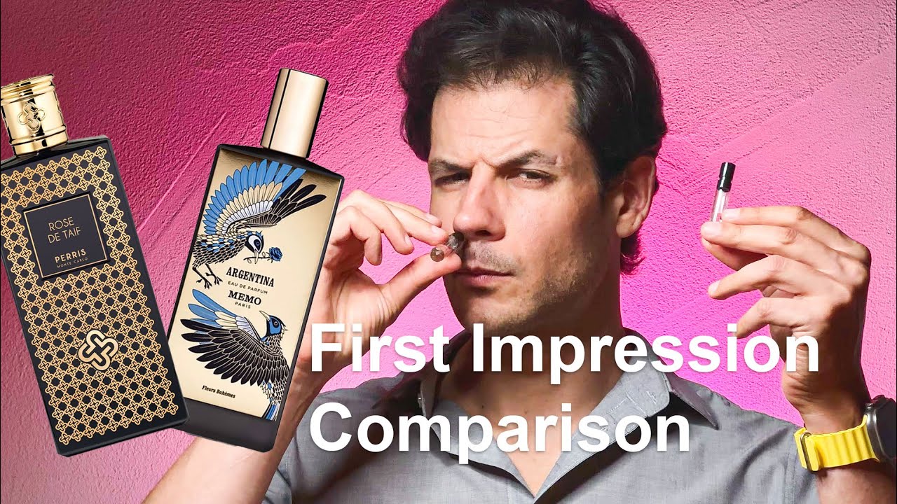 Perris Monte Carlo Rose de Taif vs Memo Paris Argentina - fragrance first impressions