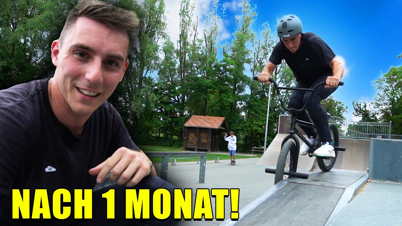 Endlich wieder BMX fahren!
