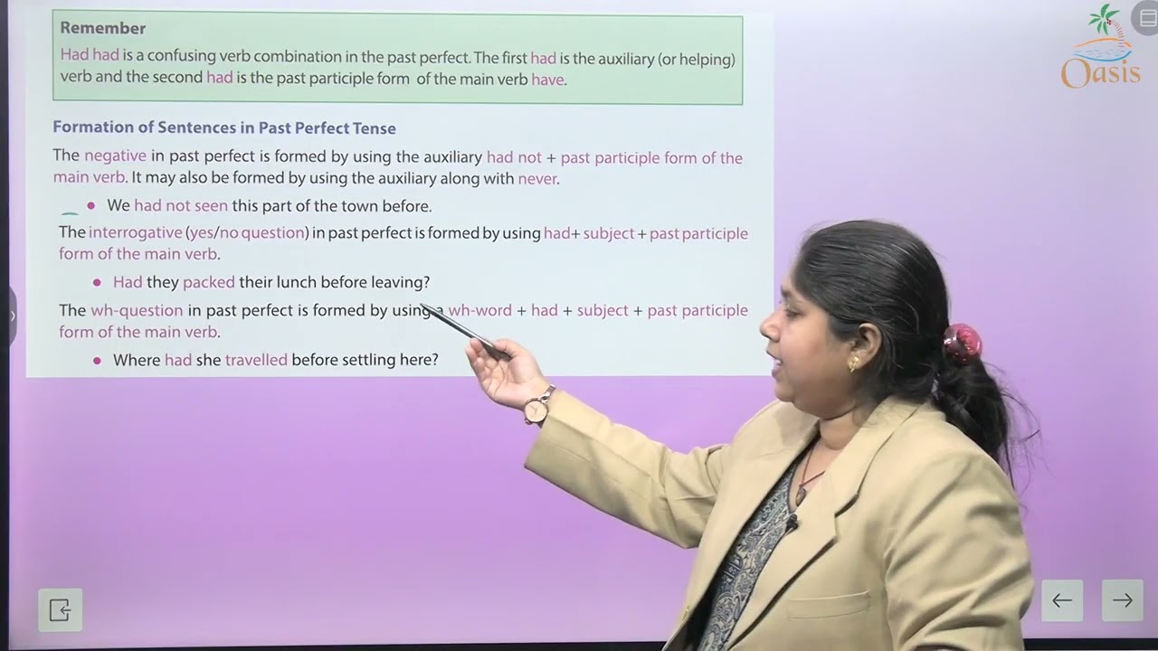 ENGLISH GRAMMAR GAIN CLASS 7 CHAPTER 12 PERFECT TENSES